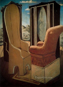 Giorgio de Chirico Painting - furniture in the valley Giorgio de Chirico Metaphysical surrealism